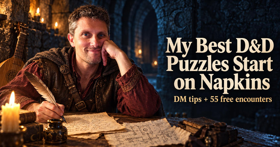 Why My Best D&D Puzzles Always Come to Me at the Wrong Time