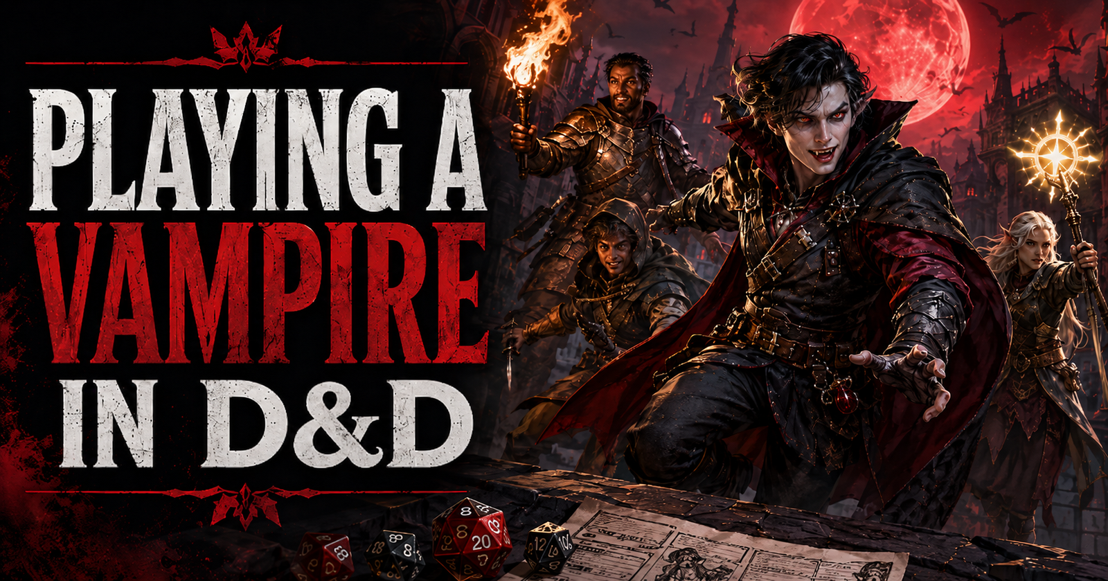 Playing a Vampire in D&D: Power, Hunger, and the Problems Nobody Mentions