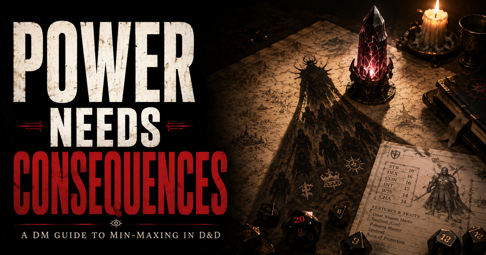 Power Needs Consequences: A DM Guide to Min-Maxing in D&D