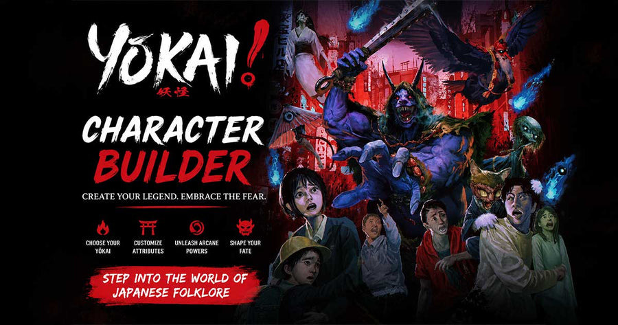 Create Your Yōkai: The Official Yōkai! Character Builder Is Live