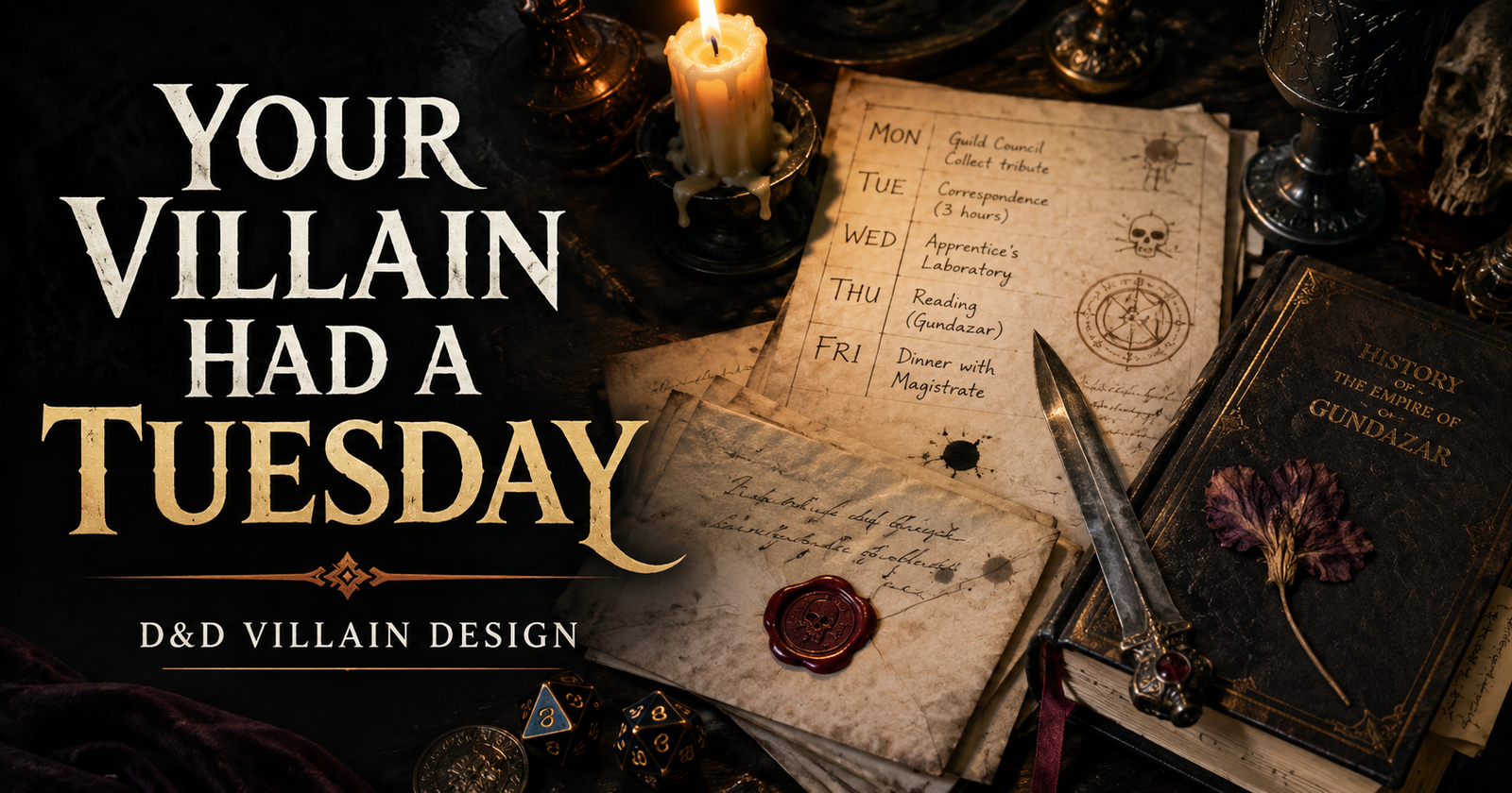Your Villain Had a Tuesday