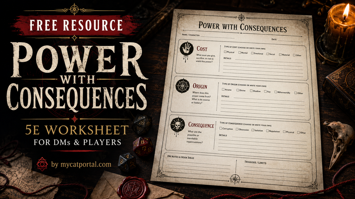 Power With Consequences Worksheet