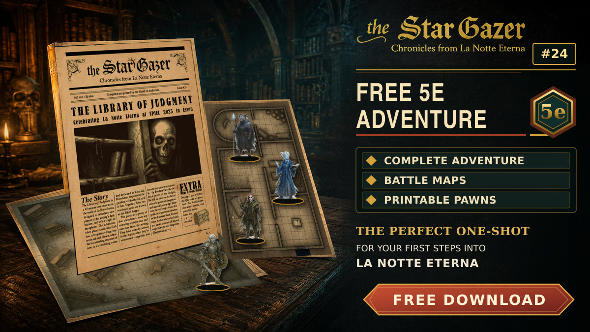 The Star Gazer #24: Free La Notte Eterna Adventure