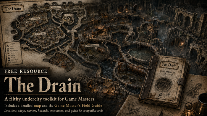 The Drain: Game Master’s Field Guide